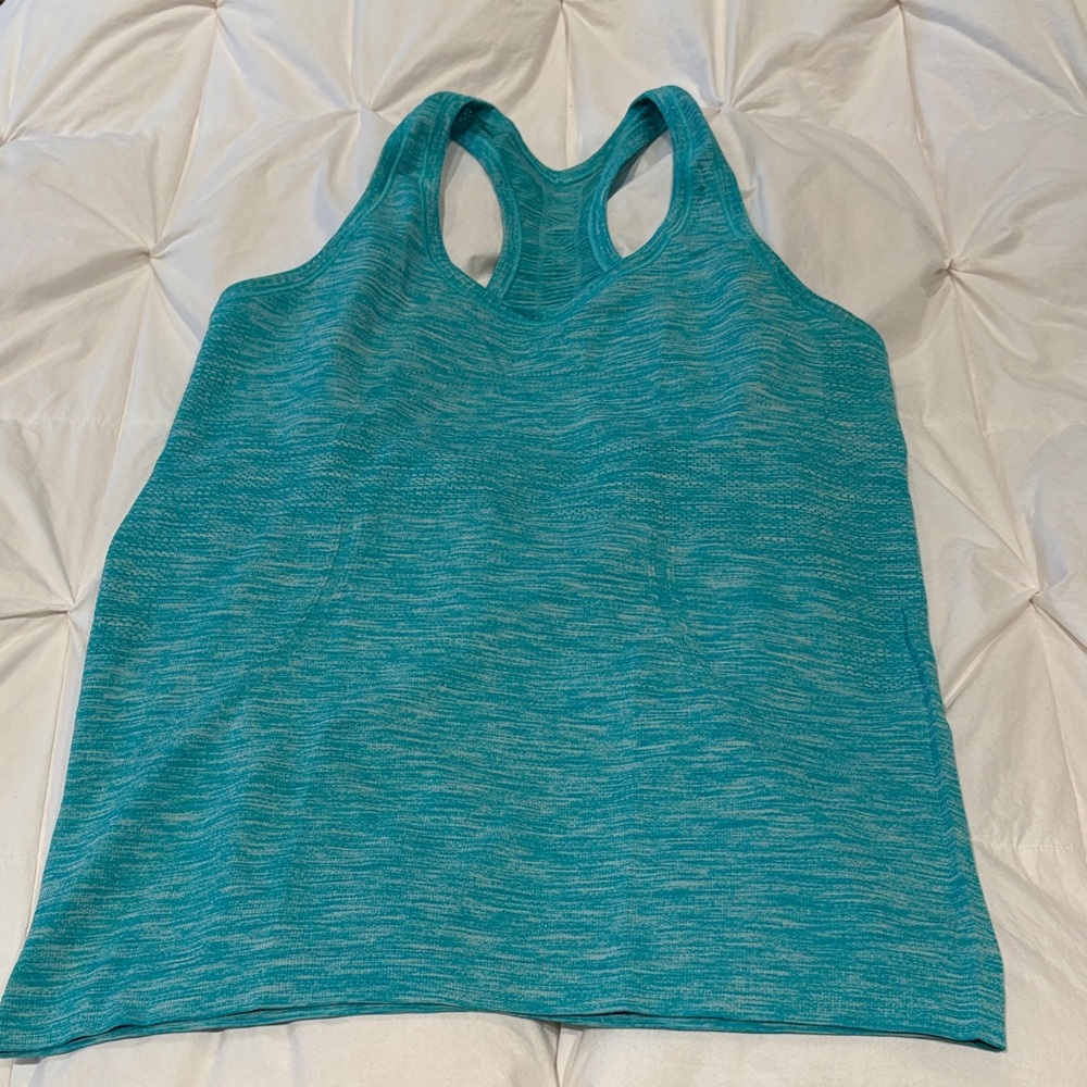 Lululemon Athletica Turquoise Tank Top